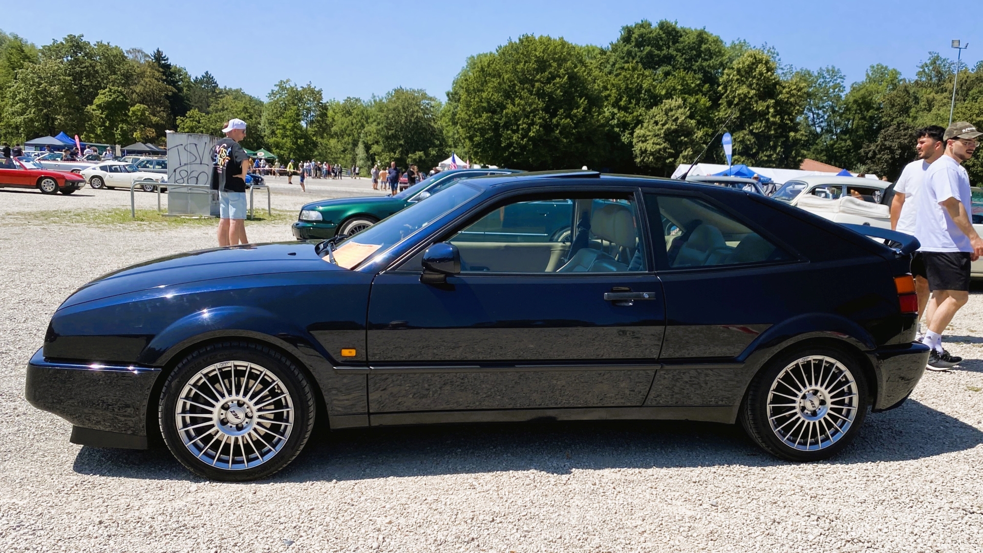 Einziger Corrado beim Oldtimertreffen